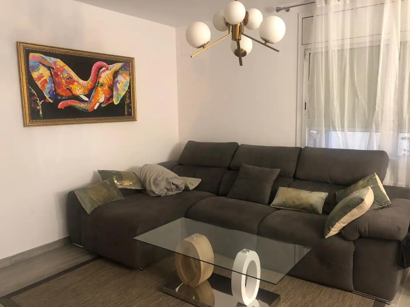Pis en venda a Carrer Fluvià, 19, Residencial Park Sala d'estar de Pis en venda en Maçanet de la Selva amb Calefacció, Jardí privat i Terrassa