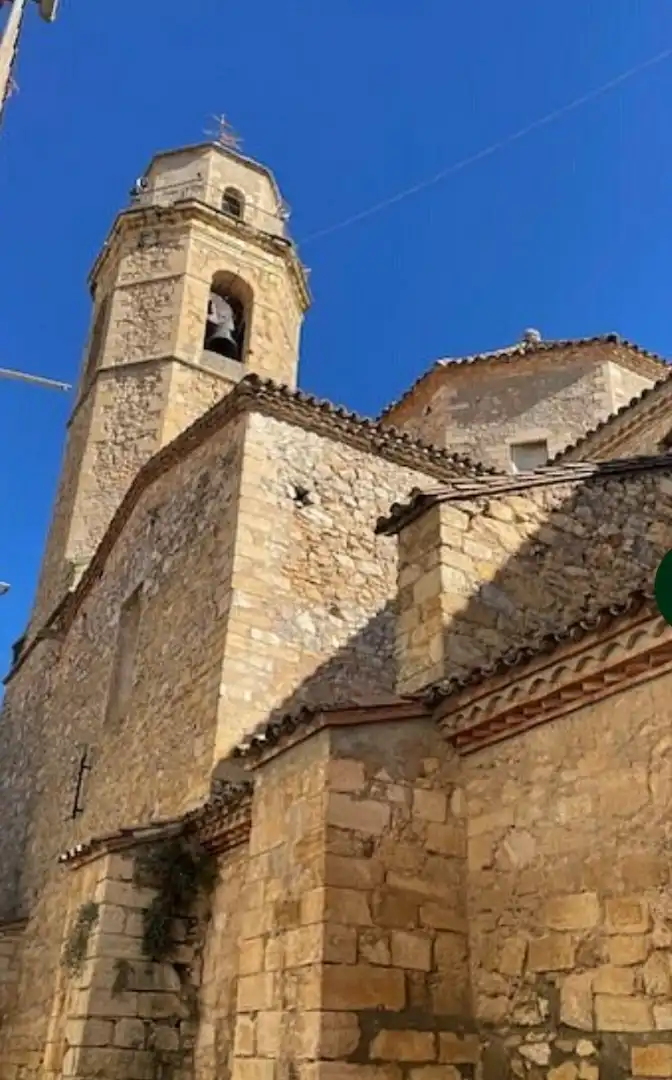 Vista exterior de Casa adosada en venda en Os de Balaguer amb Aire condicionat, Calefacció i Moblat