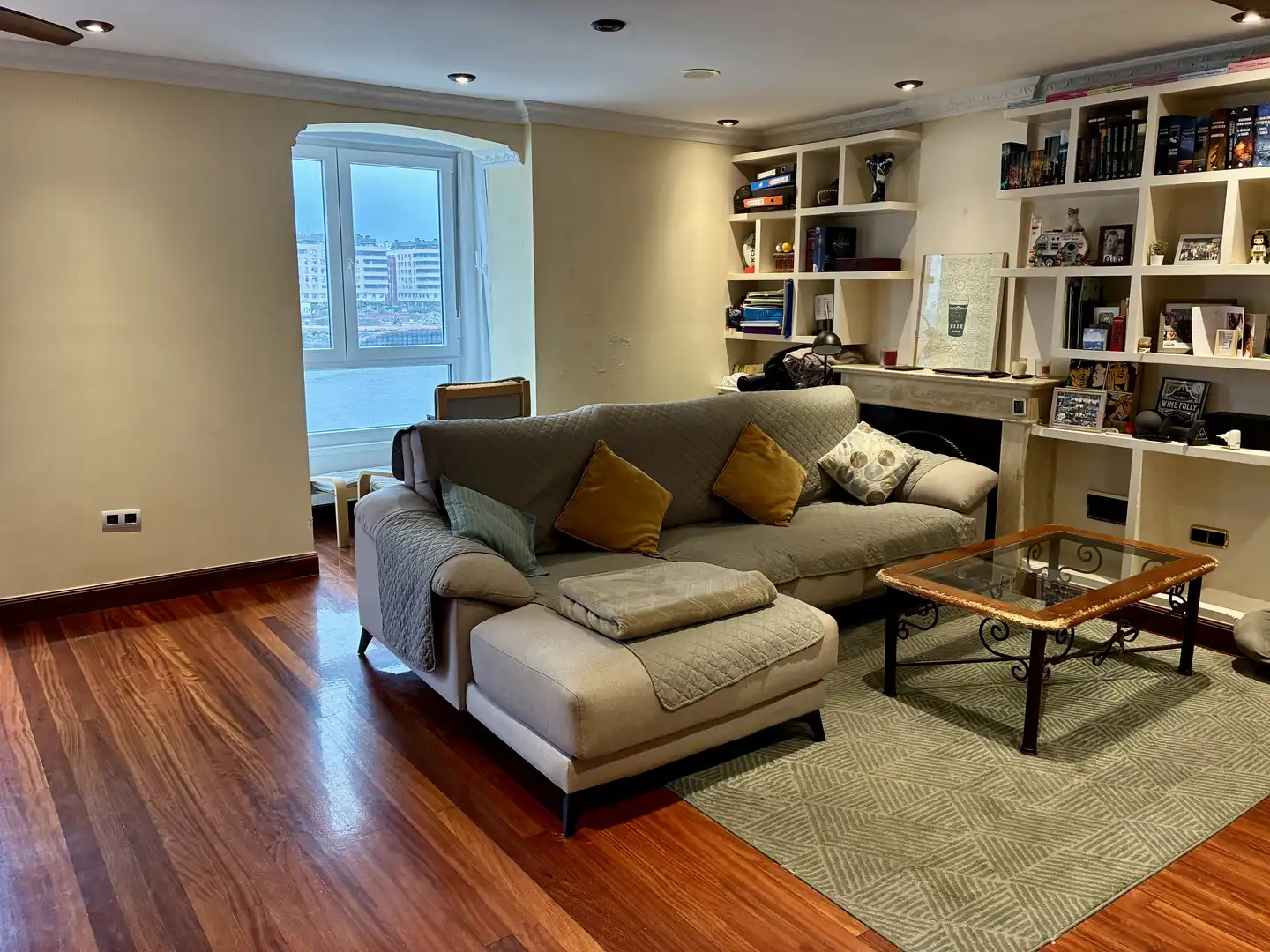 Flat for sale in José Luis Goioaga Etorbidea, 18, Erandio Living room of Flat for sale in Erandio with Terrace and Balcony