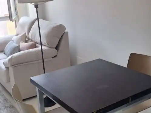 Sala de estar de Piso de alquiler en Vigo  con Calefacción, Trastero y Amueblado