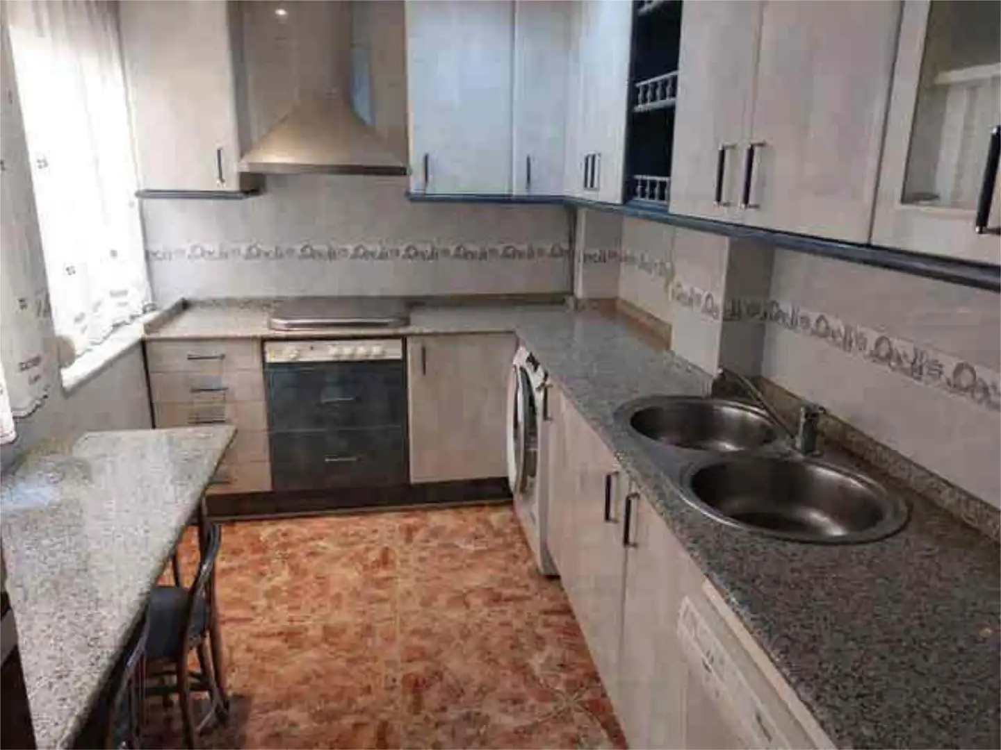 Kitchen of Flat for rent in Ciudad Real  with Heating, Terrace and Storage room