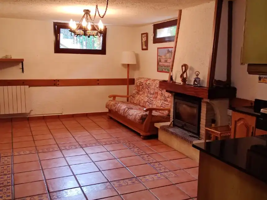 Sala de estar de Casa o chalet en venta en Sopuerta con Calefacción, Jardín privado y Parquet