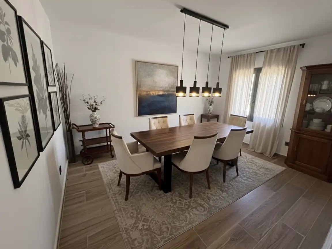 Flat for sale in Avenida de los Rosales, 1, Mojadillas - Parque de las Infantas - El Paraiso Dining room of Flat for sale in Valdemorillo with Heating, Private garden and Terrace