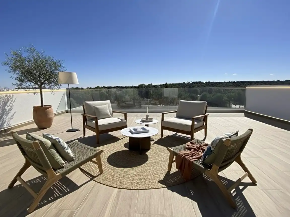 Flat for sale in Avenida de los Rosales, 1, Mojadillas - Parque de las Infantas - El Paraiso Terrace of Flat for sale in Valdemorillo with Heating, Private garden and Terrace