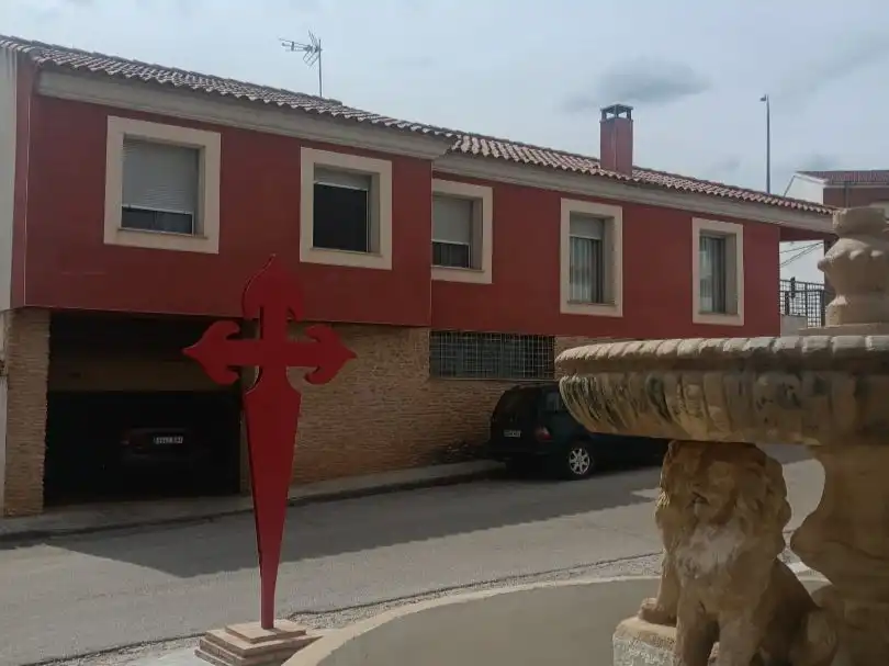 Vista exterior de Piso en venta en Albaladejo con Aire acondicionado, Calefacción y Amueblado