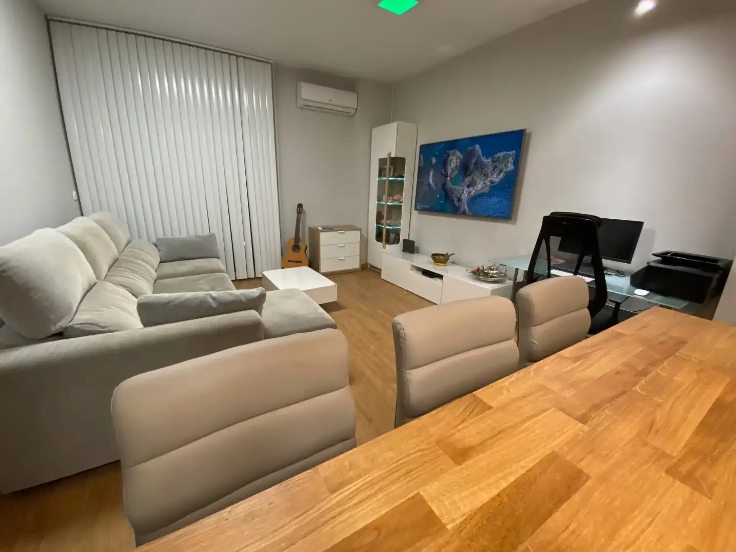 Flat for rent in Plaza Nuevo Zaidin, 1, Barrio de Zaidín Living room of Flat for rent in Granada with Air Conditioner, Heating and Parquet flooring