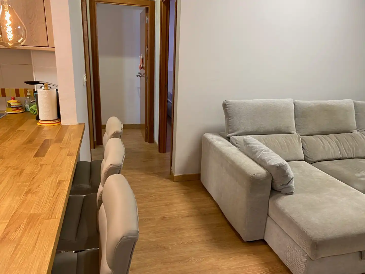 Flat for rent in Plaza Nuevo Zaidin, 1, Barrio de Zaidín Living room of Flat for rent in Granada with Air Conditioner, Heating and Parquet flooring