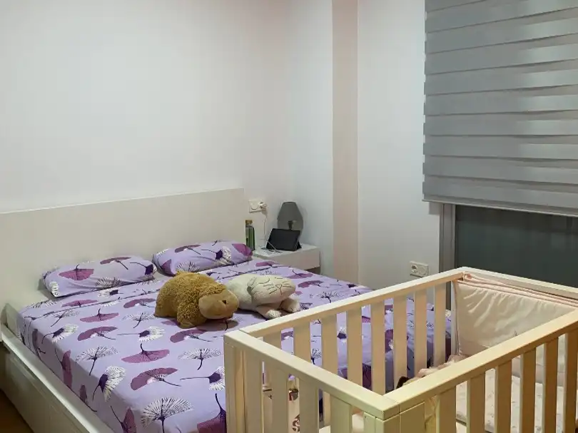 Flat for rent in Plaza Nuevo Zaidin, 1, Barrio de Zaidín Bedroom of Flat for rent in Granada with Air Conditioner, Heating and Parquet flooring
