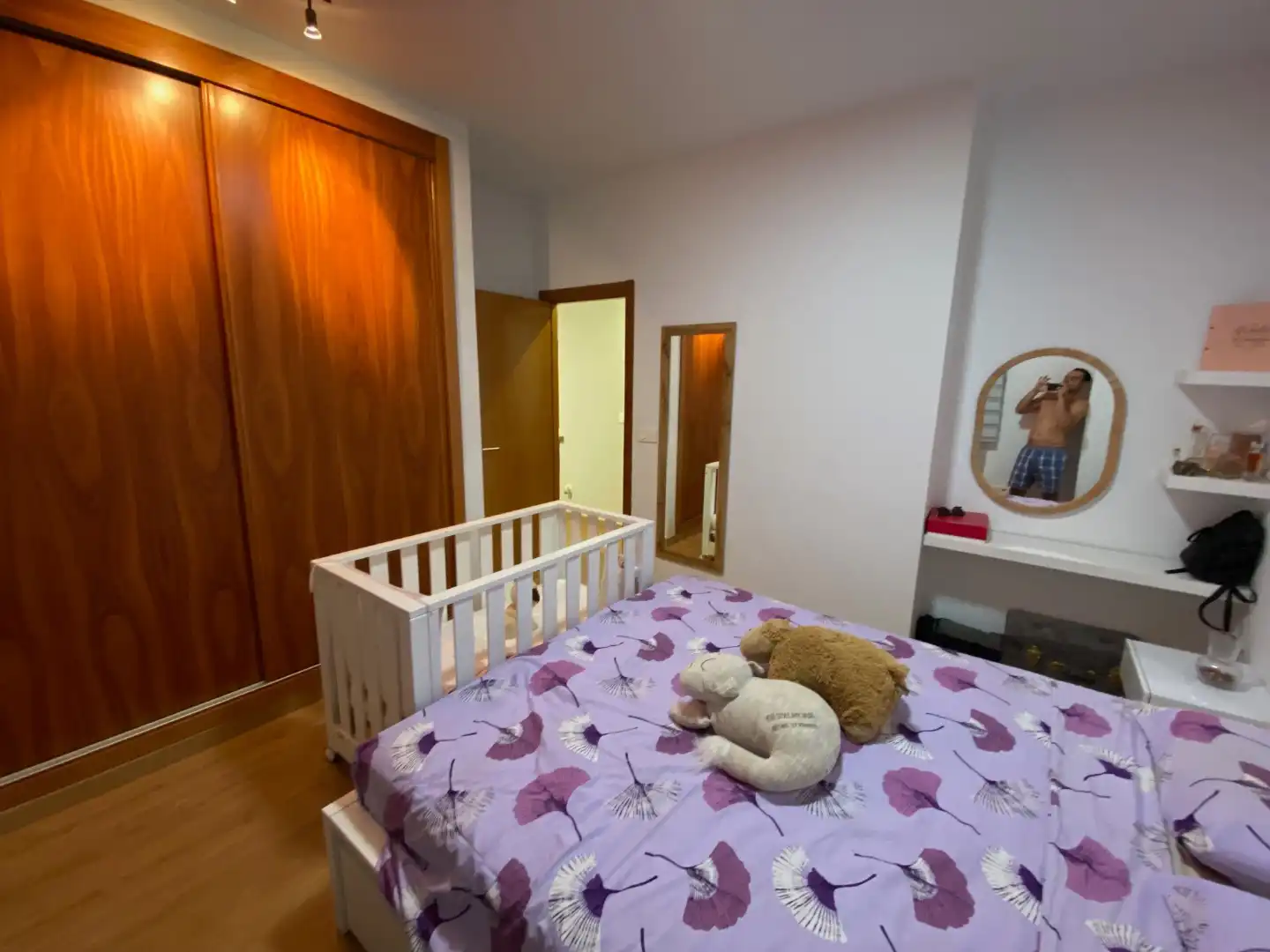 Flat for rent in Plaza Nuevo Zaidin, 1, Barrio de Zaidín Bedroom of Flat for rent in Granada with Air Conditioner, Heating and Parquet flooring