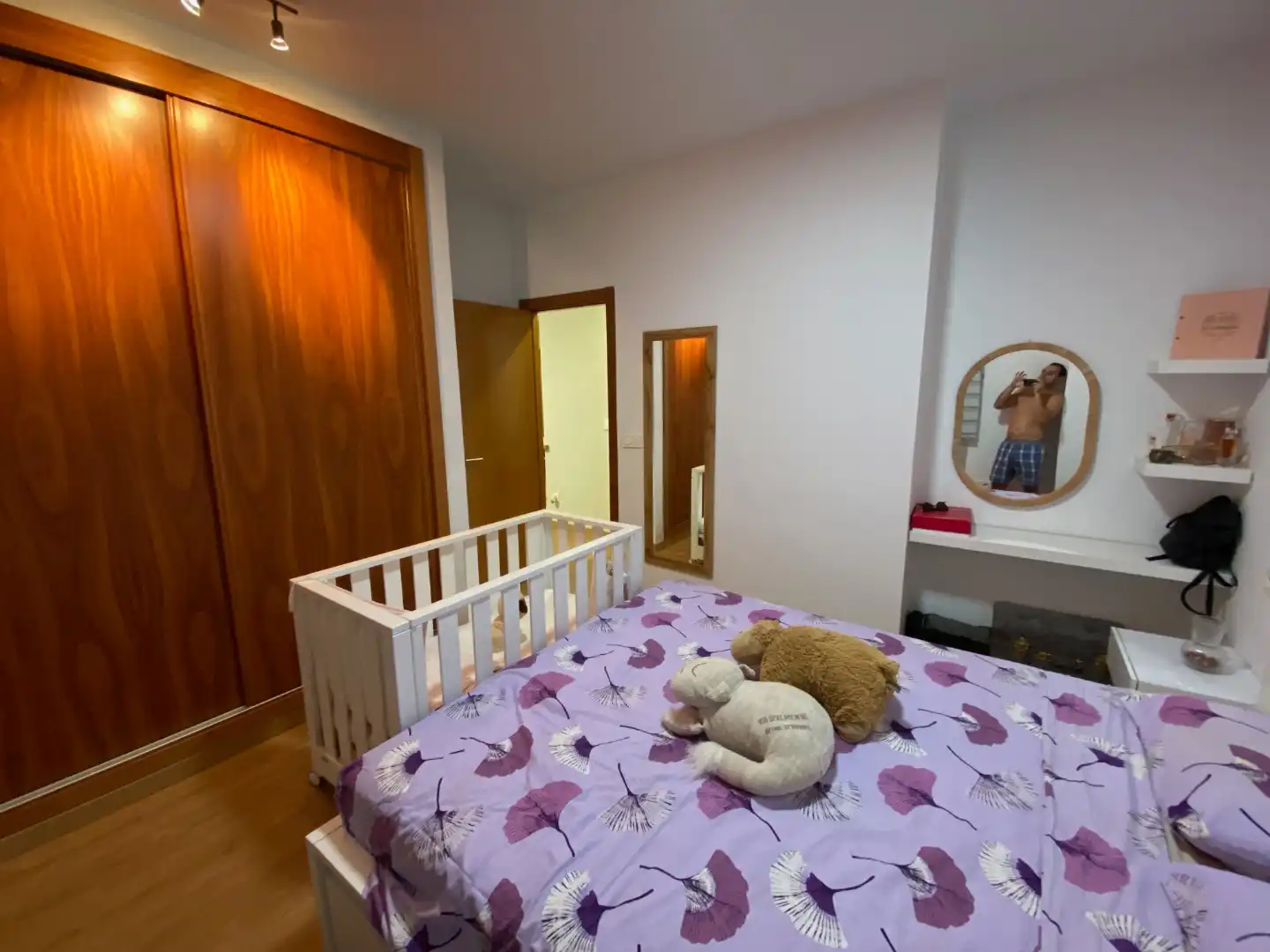 Flat for rent in Plaza Nuevo Zaidin, 1, Barrio de Zaidín Bedroom of Flat for rent in Granada with Air Conditioner, Heating and Parquet flooring