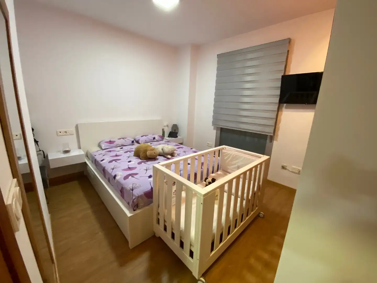 Flat for rent in Plaza Nuevo Zaidin, 1, Barrio de Zaidín Bedroom of Flat for rent in Granada with Air Conditioner, Heating and Parquet flooring