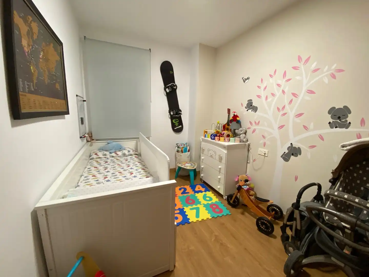Flat for rent in Plaza Nuevo Zaidin, 1, Barrio de Zaidín Bedroom of Flat for rent in Granada with Air Conditioner, Heating and Parquet flooring