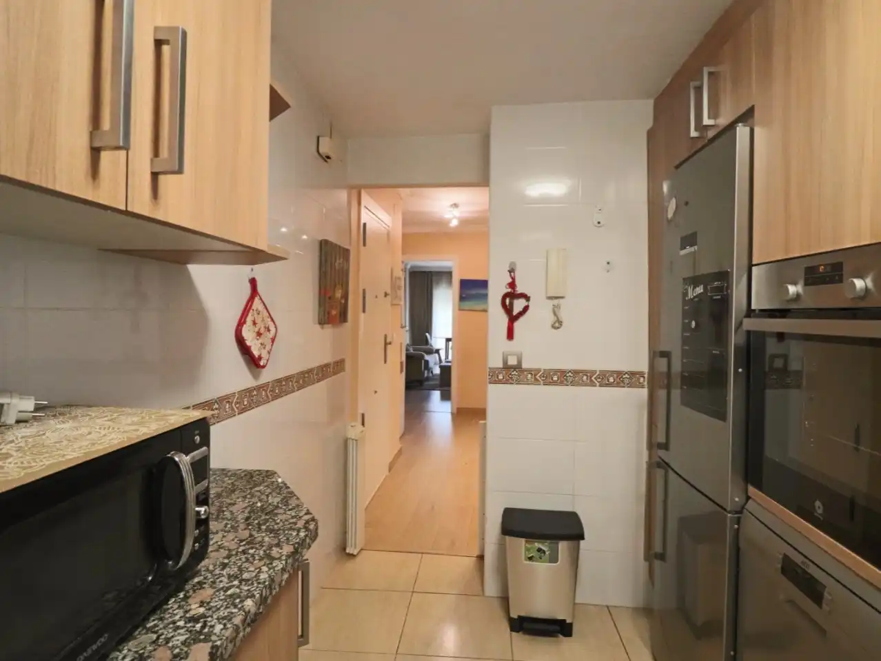 Flat for rent in Calle Doctor Cristóbal Ruiz Méndez, 27, Huerta Nueva Kitchen of Flat for rent in Estepona with Air Conditioner, Heating and Parquet flooring
