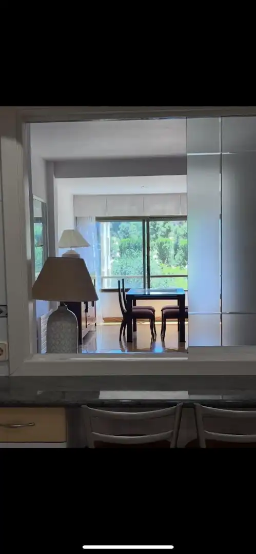 Flat for rent in Calle de Antonio López Aguado, 4, La Paz Dining room of Flat for rent in Madrid with Heating, Private garden and Parquet flooring