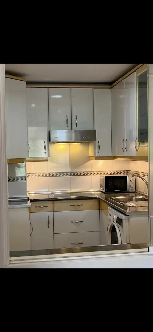Flat for rent in Calle de Antonio López Aguado, 4, La Paz Kitchen of Flat for rent in Madrid with Heating, Private garden and Parquet flooring