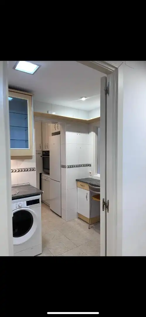 Flat for rent in Calle de Antonio López Aguado, 4, La Paz Kitchen of Flat for rent in Madrid with Heating, Private garden and Parquet flooring