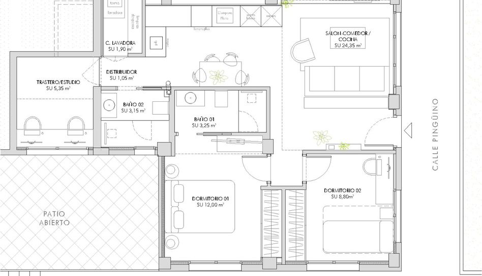 Piso en venta en Calle del Pingüino, 10, Vista Alegre, Madrid Capital - imagen 1 Foto 1 de Piso en venta en Calle del Pingüino, 10, Vista Alegre, Madrid Capital