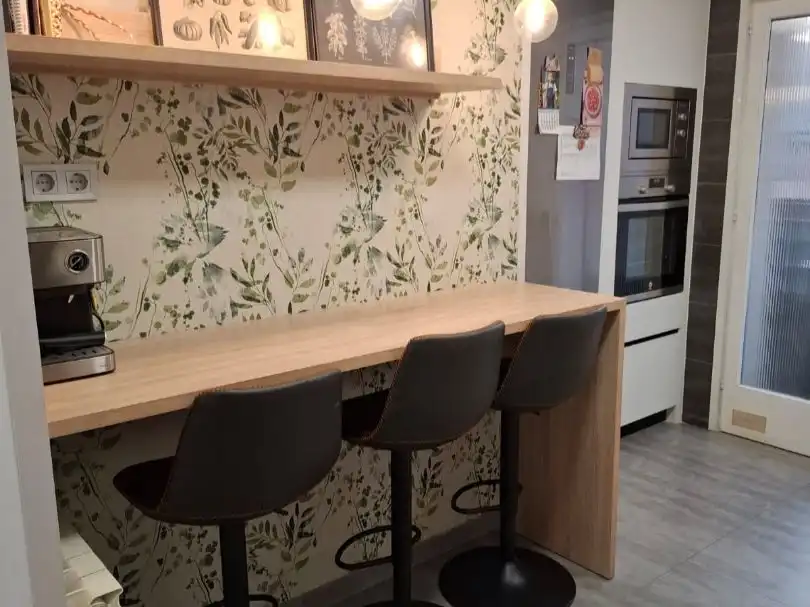 Kitchen of Flat for sale in Lleida  with Heating, Private garden and Parquet flooring