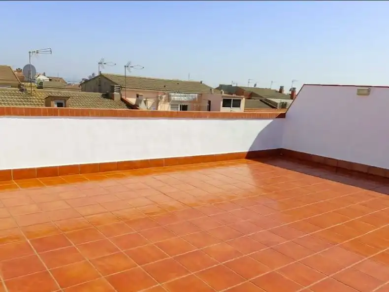 Terrace of Flat for sale in Lleida  with Heating, Private garden and Parquet flooring