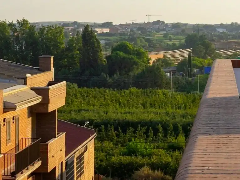 Exterior view of Flat for sale in Lleida  with Heating, Private garden and Parquet flooring