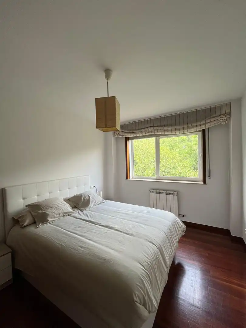 Flat for rent in Urbanización Monte Balado, 29, Brión Bedroom of Flat for rent in Brión with Heating, Private garden and Parquet flooring