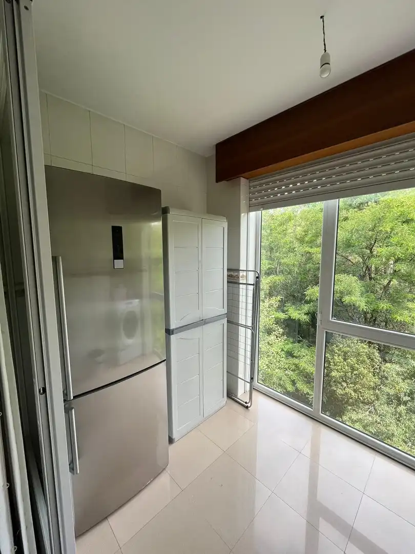 Flat for rent in Urbanización Monte Balado, 29, Brión Kitchen of Flat for rent in Brión with Heating, Private garden and Parquet flooring