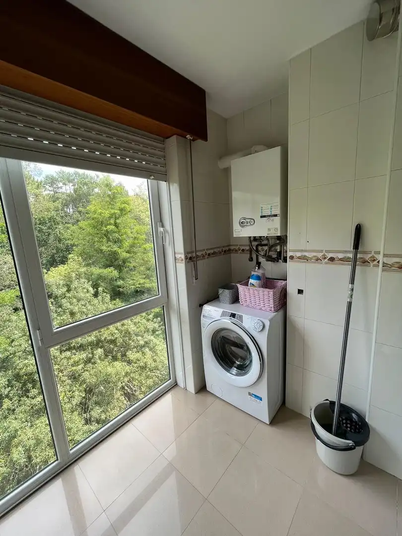 Flat for rent in Urbanización Monte Balado, 29, Brión Balcony of Flat for rent in Brión with Heating, Private garden and Parquet flooring