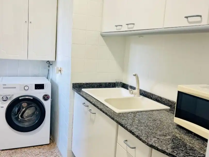 Apartments for rent in Avinguda Massamagrell, 7, Platja de la Pobla de Farnals Kitchen of Apartments for rent in La Pobla de Farnals with Air Conditioner, Swimming Pool and Furnished