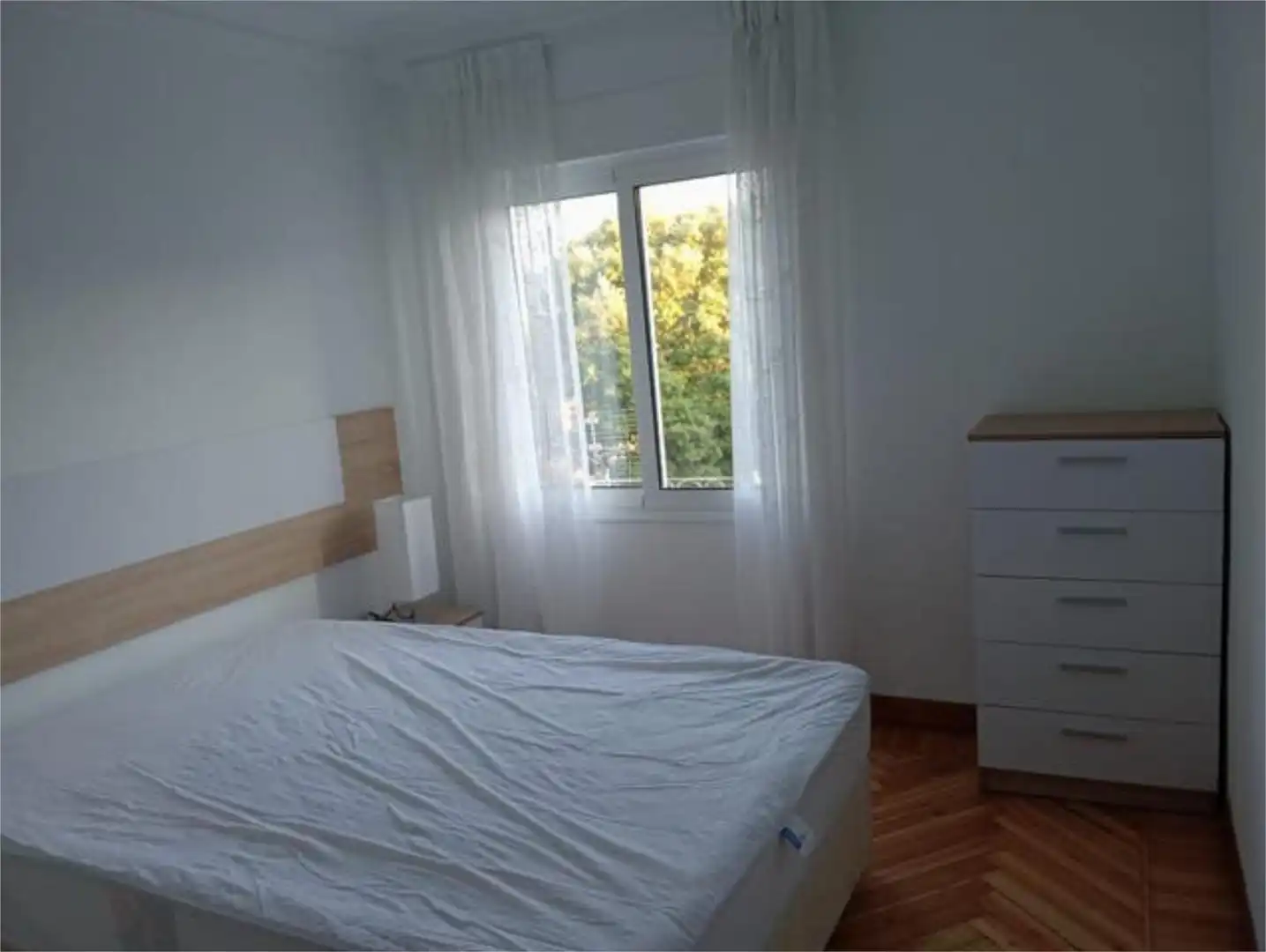 Flat for rent in Cuatro Caminos Bedroom of Flat for rent in Santander with Furnished