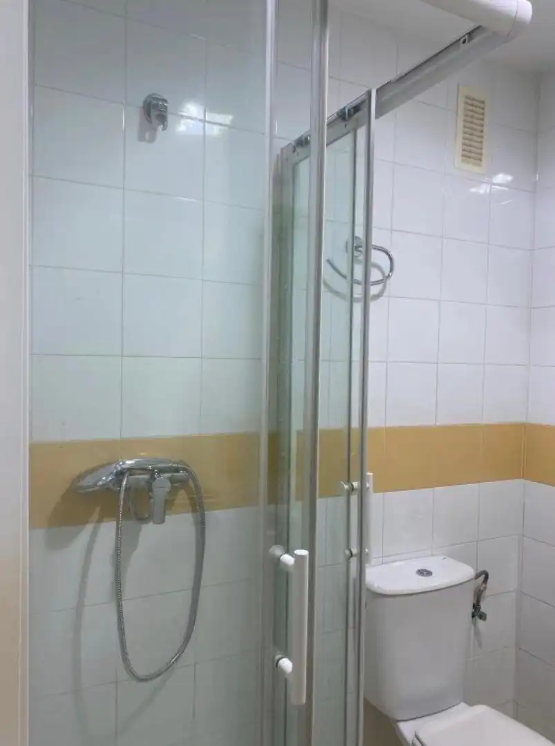 Bathroom of Flat for rent in Sevilla  with Air Conditioner, Heating and Furnished