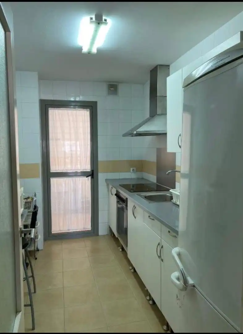 Kitchen of Flat for rent in Sevilla  with Air Conditioner, Heating and Furnished