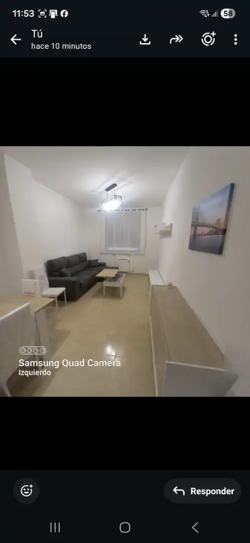 Flat for rent in Calle Toledo, 44, Mondéjar Living room of Flat for rent in Mondéjar with Heating, Private garden and Parquet flooring