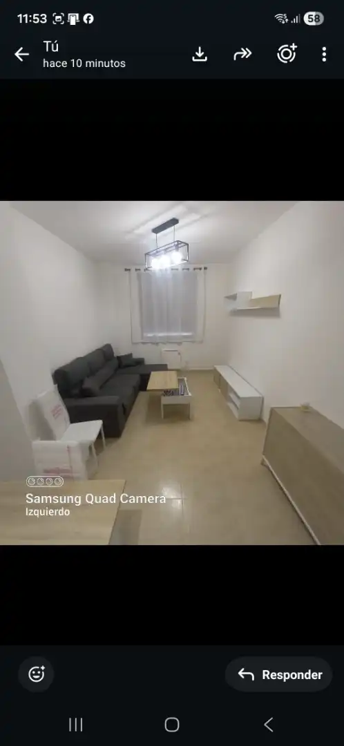Flat for rent in Calle Toledo, 44, Mondéjar Living room of Flat for rent in Mondéjar with Heating, Private garden and Parquet flooring