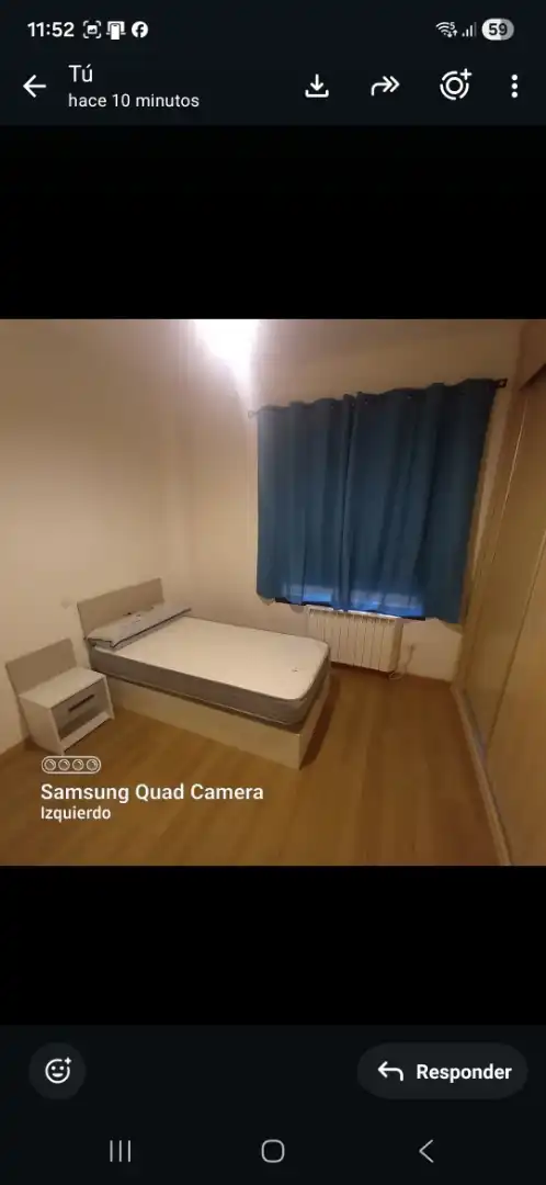 Flat for rent in Calle Toledo, 44, Mondéjar Bedroom of Flat for rent in Mondéjar with Heating, Private garden and Parquet flooring