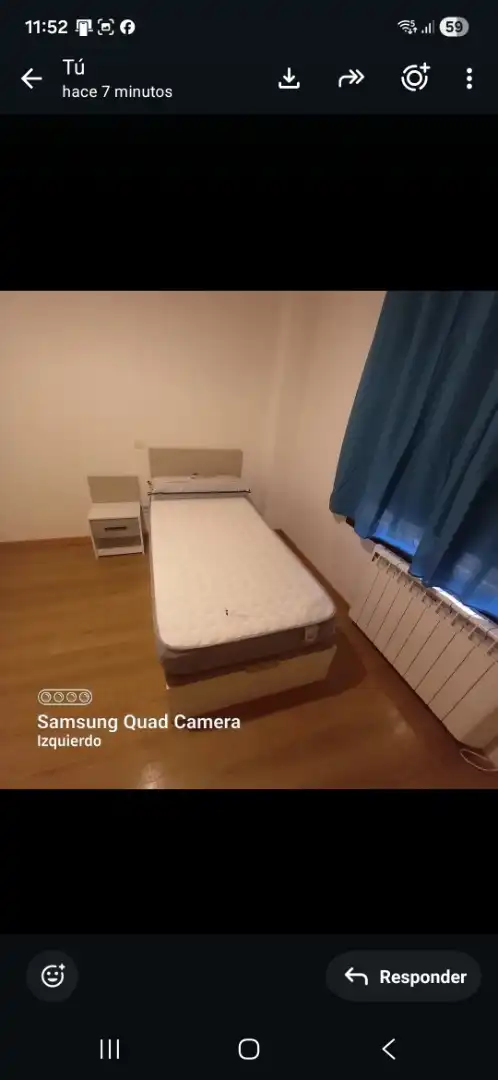 Flat for rent in Calle Toledo, 44, Mondéjar Bedroom of Flat for rent in Mondéjar with Heating, Private garden and Parquet flooring