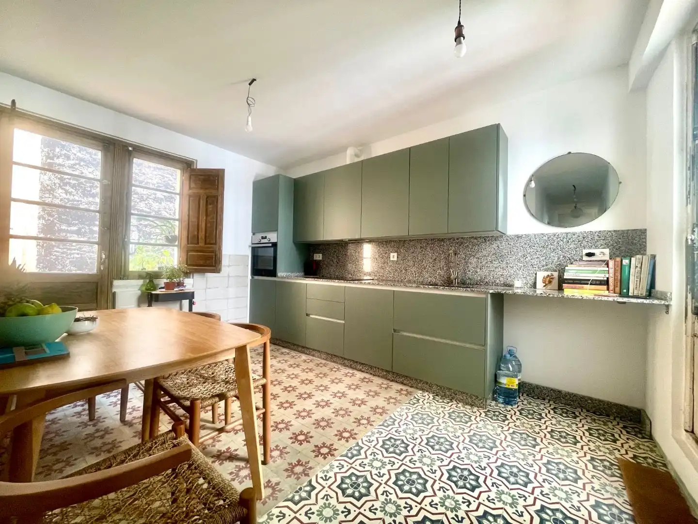 Wohnung zum Verkauf in Valdés - Luarca Küche von Wohnung zum Verkauf in Valdés - Luarca mit Terrasse