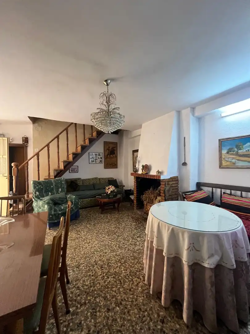 Sala d'estar de Planta baixa en venda en Peñascosa amb Moblat