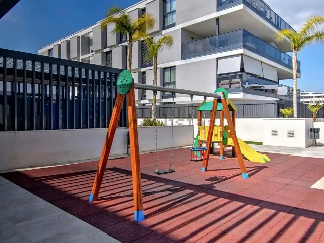 Piso de alquiler en Calle Rector Ramón Martín Mateo, 2, Bellavista - Capiscol - Frank Espinós Terraza de Piso de alquiler en Sant Joan d'Alacant con Aire acondicionado, Calefacción y Jardín privado