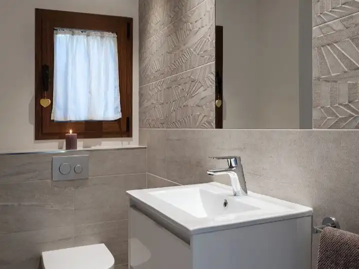 Flat for sale in Alaró Bathroom of Flat for sale in Alaró with Air Conditioner, Heating and Private garden