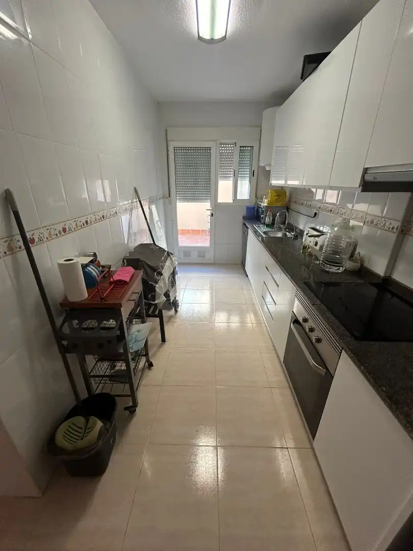 Kitchen of Flat for share in San Javier  with Air Conditioner, Furnished and Oven