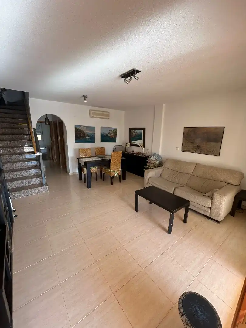 Living room of Flat for share in San Javier  with Air Conditioner, Furnished and Oven
