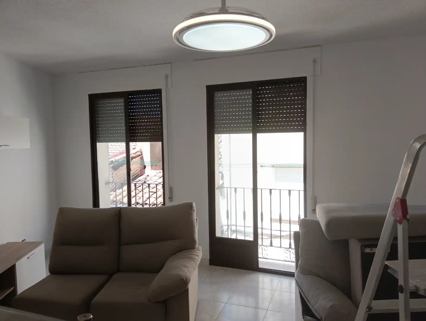 Wohnzimmer von Wohnung zur Miete in Poyales del Hoyo mit Heizung, Möbliert und Ofen