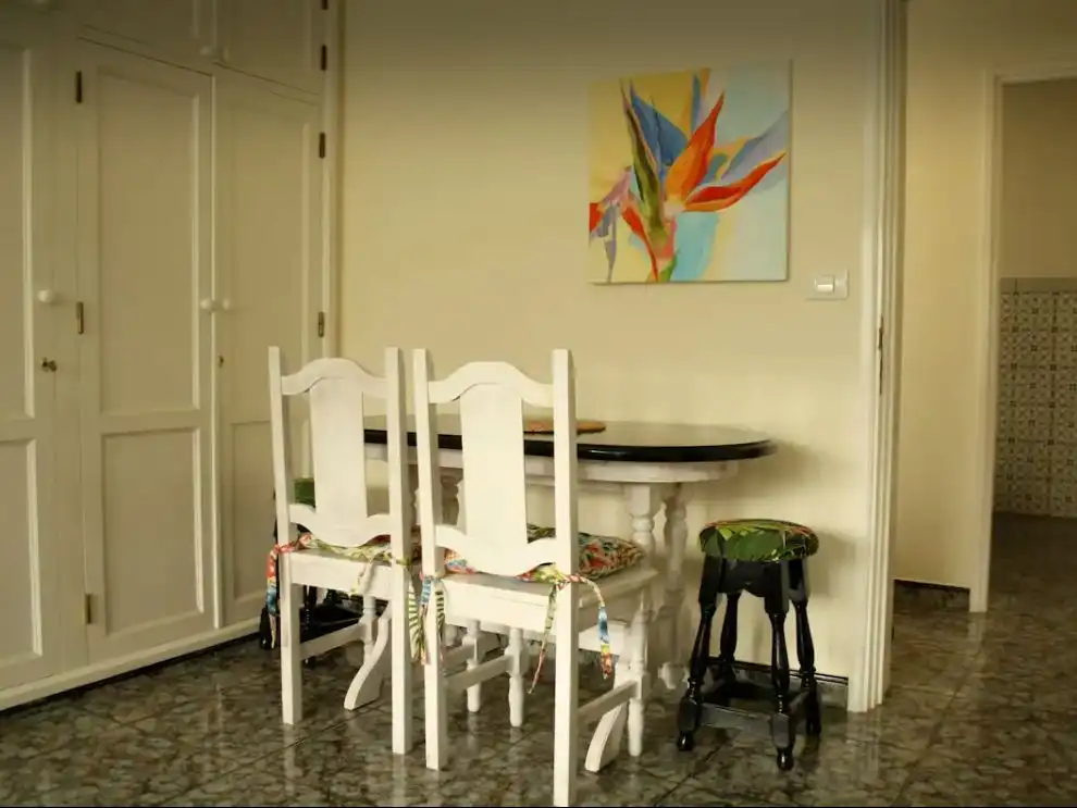 Apartamento de alquiler en Paseo de las Mimosas, 1, Agaete Comedor de Apartamento de alquiler en Agaete con Terraza, Amueblado y Parking comunitario