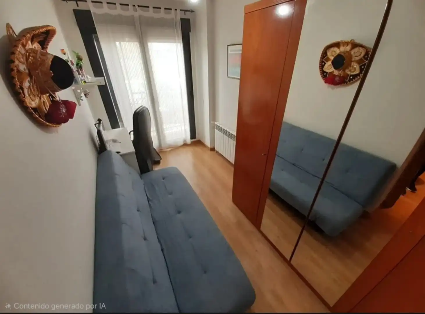 Schlafzimmer von Wohnung zum Verkauf in Morales del Vino mit Heizung, Privatgarten und Parkett
