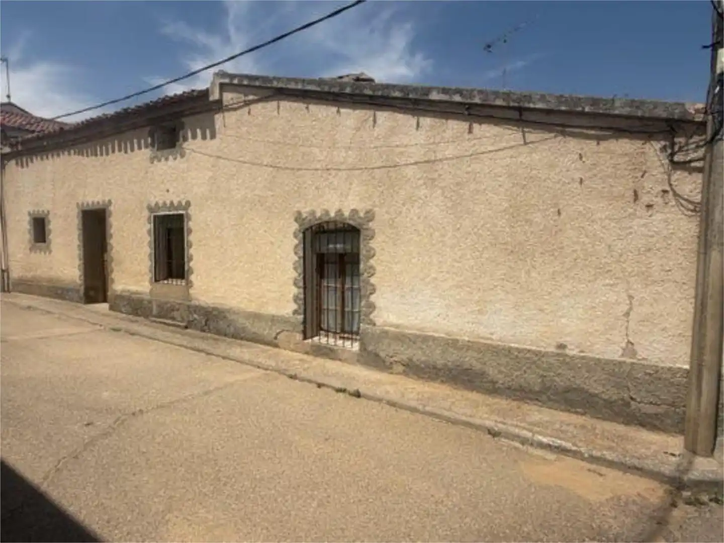 Exterior view of Houses for sale in Torrecilla de la Orden  with Heating, Private garden and Storage room