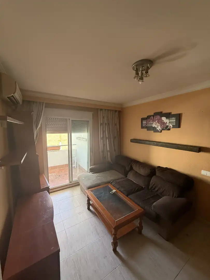Flat for sale in Plaza Rafael Alberti, 3, La Banda - Campo de Fútbol Living room of Flat for sale in Chiclana de la Frontera with Air Conditioner and Balcony