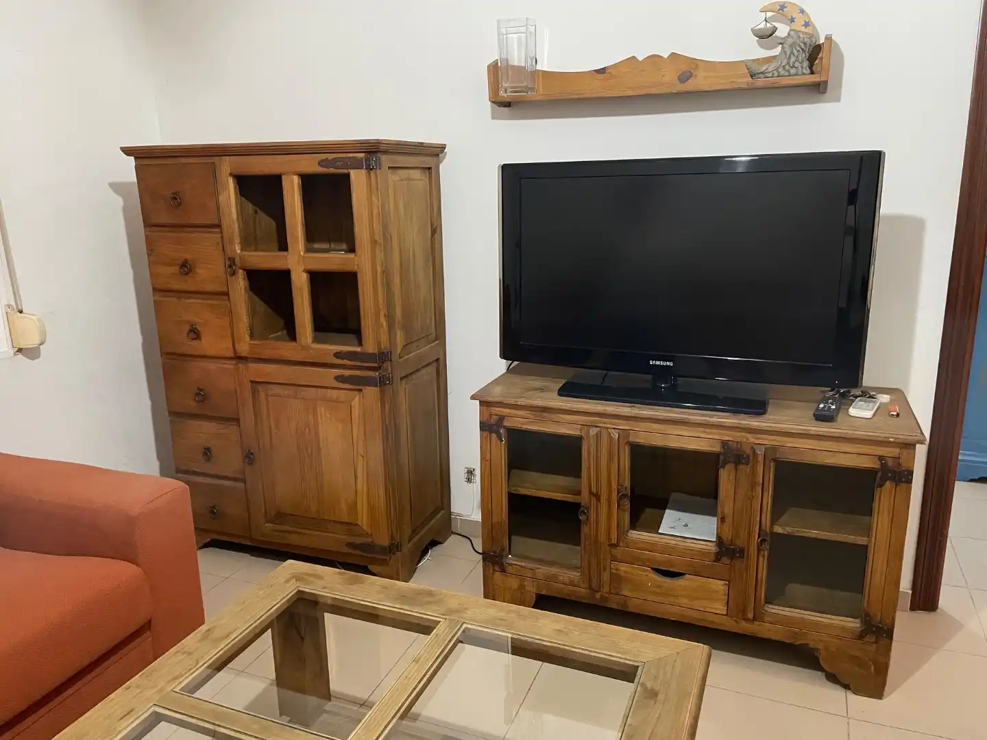 Flat for rent in Calle Juan Díaz de Solís, 44, El Tardón - El Carmen Living room of Flat for rent in Sevilla with Air Conditioner, Heating and Storage room