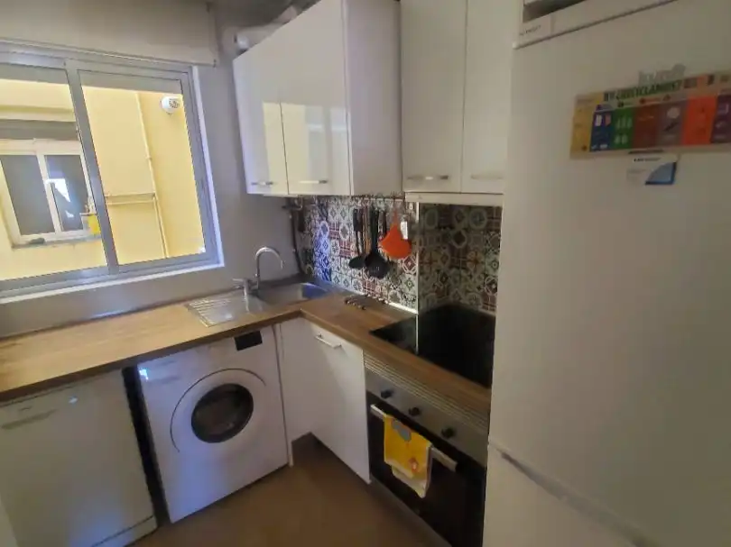 Piso de alquiler en Grupo Los Pinares, 4a, Los Castros Cocina de Piso de alquiler en Santander
