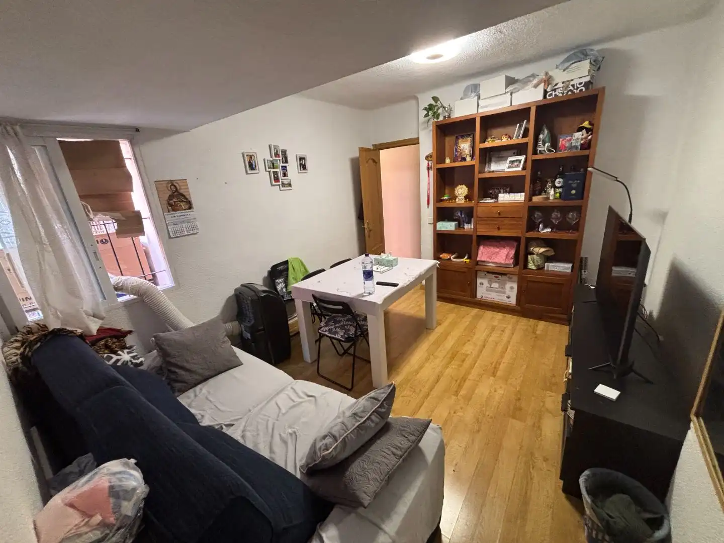 Living room of Flat for sale in Madrid  with Terrace and Balcony
