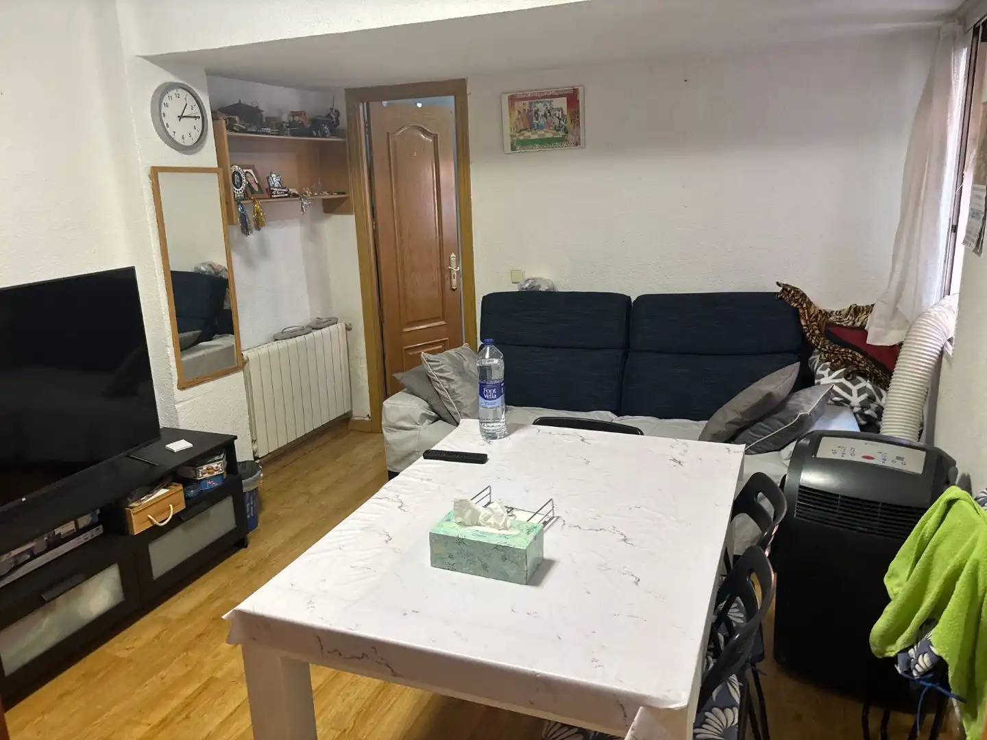 Living room of Flat for sale in Madrid  with Terrace and Balcony